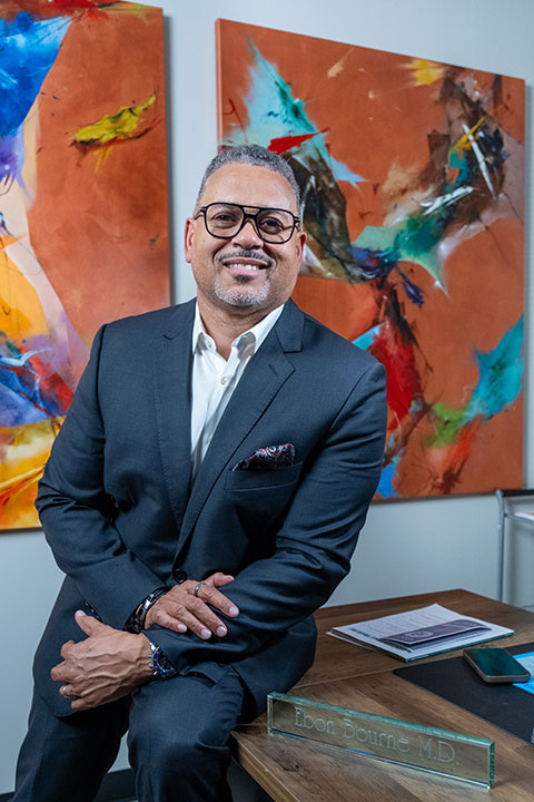 Meet Dr. Ebon Bourne, a physician with Premier Concierge Care of Atlanta, Primary Care in North Atlanta